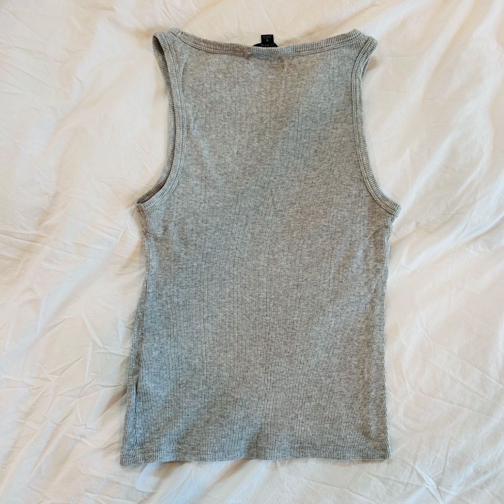 J.Crew Ribbed Cutaway Tank - Picture 4 of 4